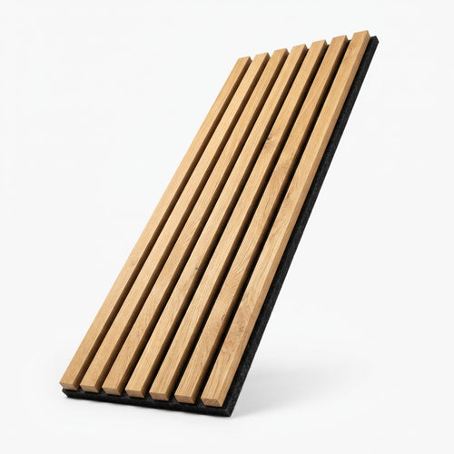 Remuera XL Walnut Acoustic Wall Panel — 270 × 110 cm
