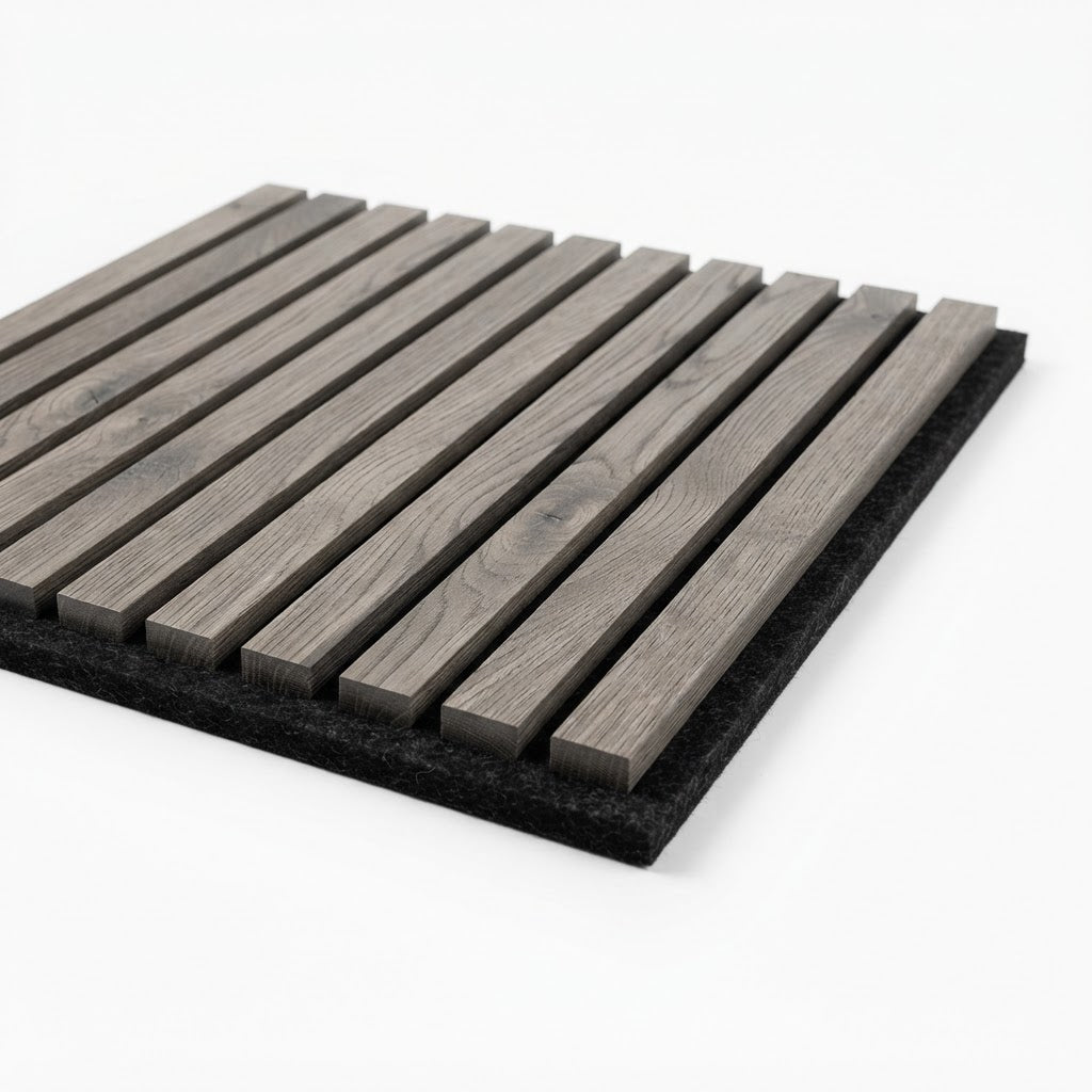 Remuera XL Walnut Acoustic Wall Panel — 270 × 110 cm
